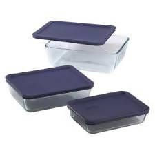 Pyrex Glass Storage 6pcs - 6004023 Pie's Variety Store