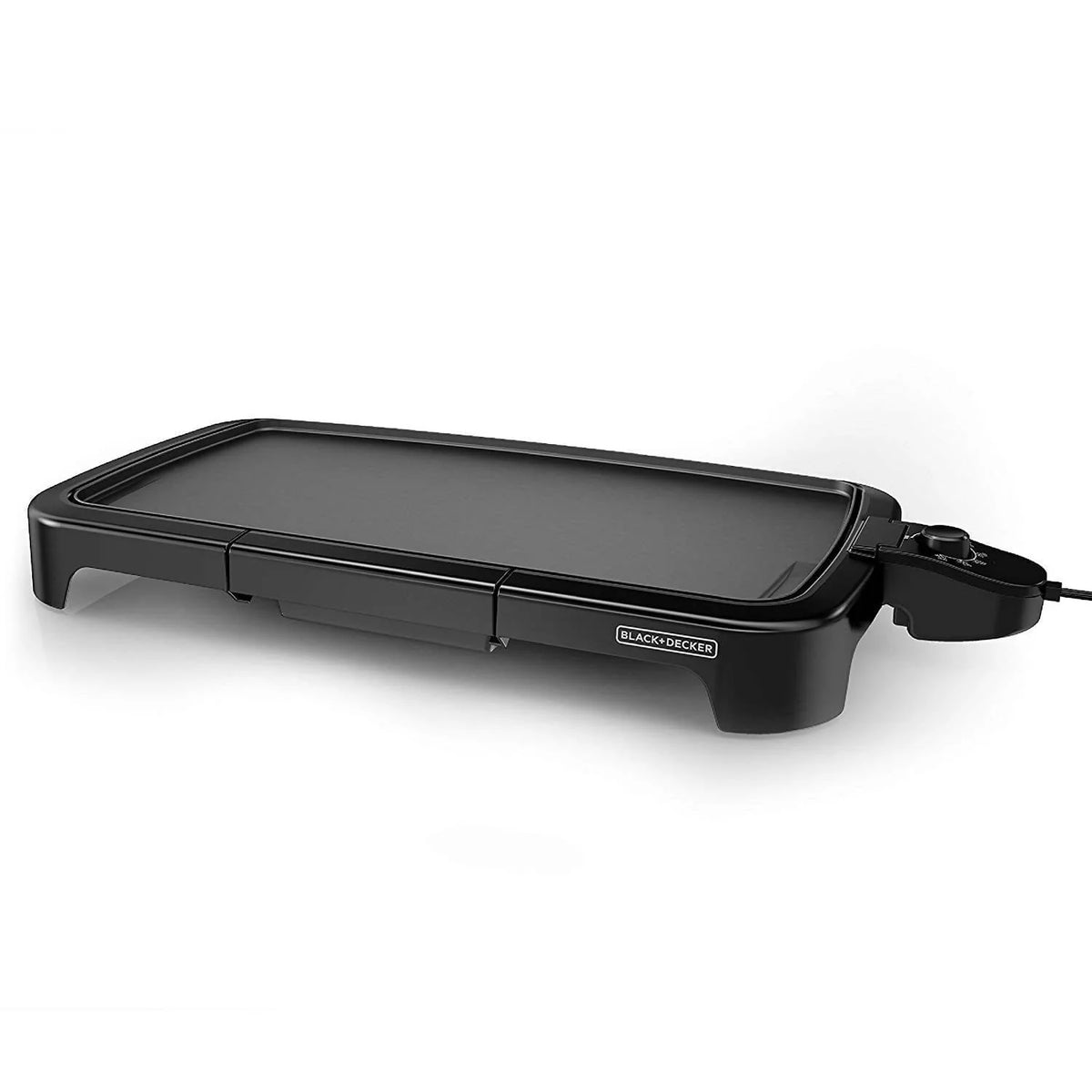 BLACK and DECKER Family-Sized Electric Griddle with Drip Tray - GD2011B Pie's Variety Store