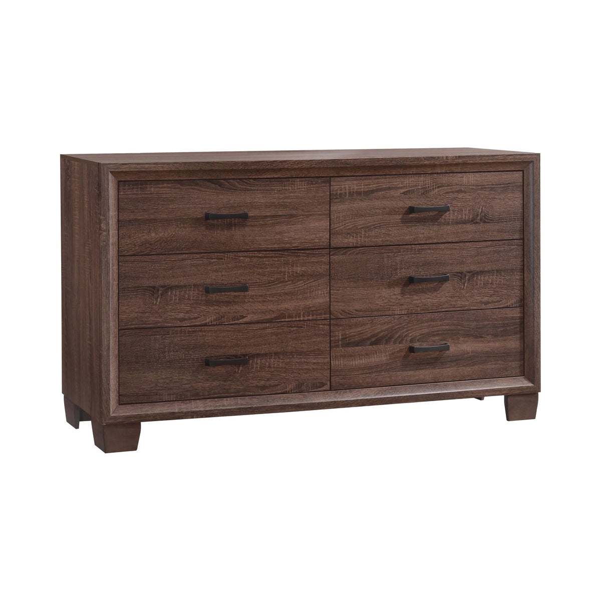 Brandon Queen Panel Bed Medium Warm Brown 4PC Set - SET4PC205321Q Pie's Variety Store