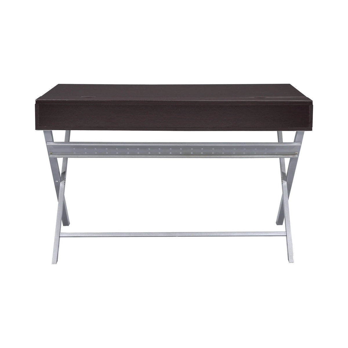 Olsen Lift Top Storage Connect-It Desk Cappuccino - 800117 Pie's Variety Store