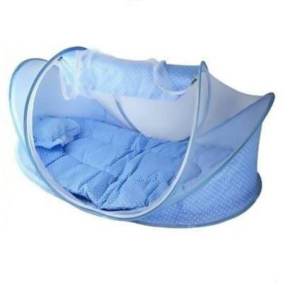 Baby Bed Mosquito Net Bed Canopy Infant Travel Tent Portable Babies Cots Newborn Foldable Crib Folding Toddler Mosquito Nets with Mattress Pillow FT27383 Elegant AccScents