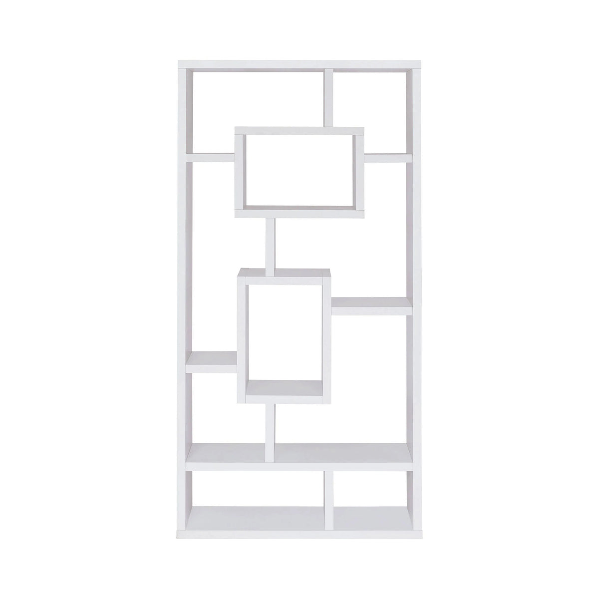 10-Shelf Bookcase White - 800157 Pie's Variety Store