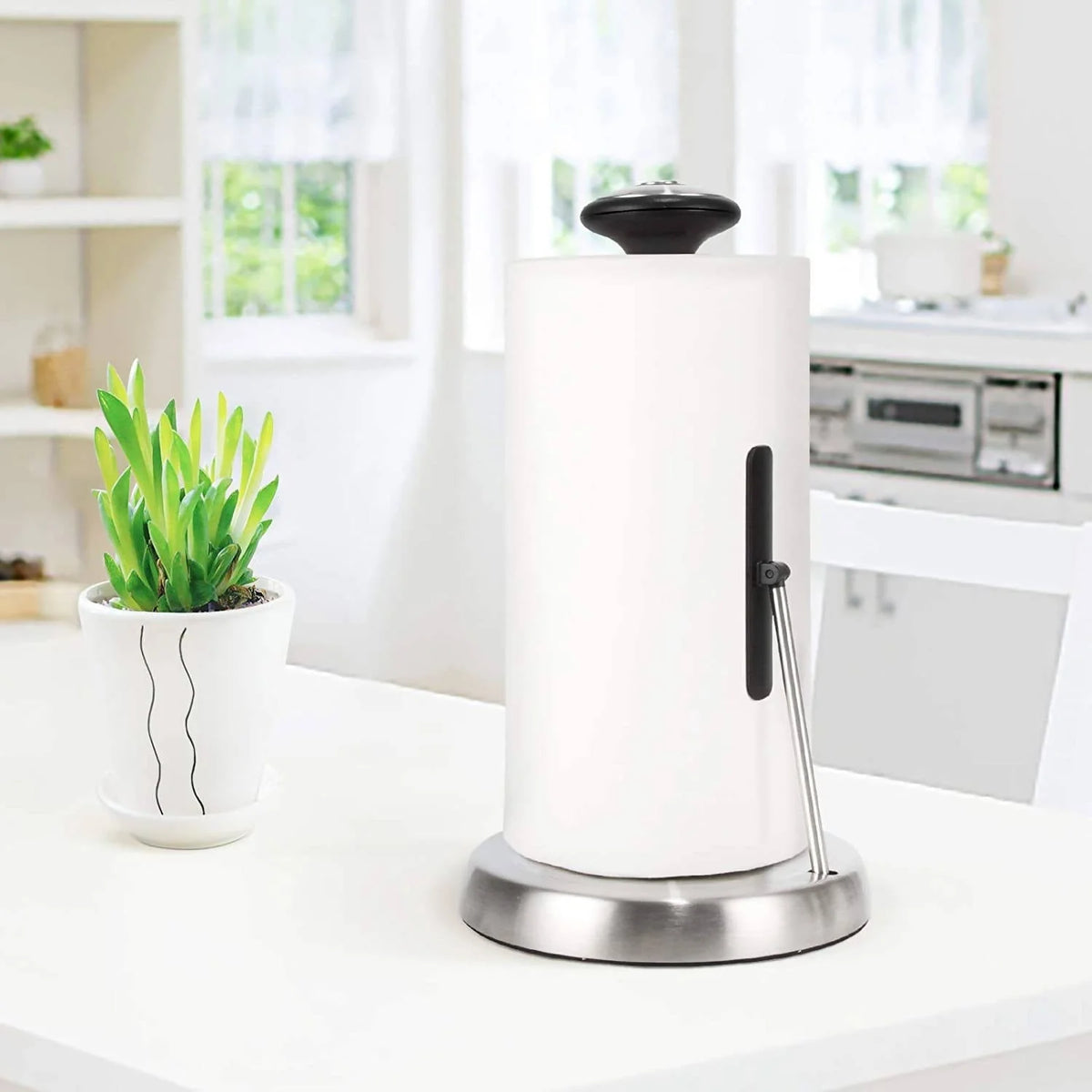 making the paper towel stable without sliding & it automatically adjust as the thickness decreases -10391P Elegant AccScents