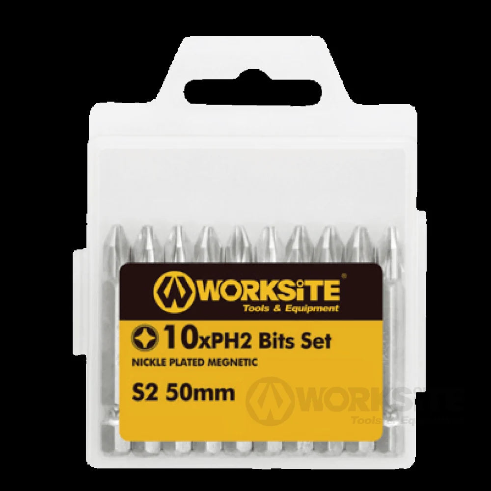 Worksite Screwdriver Bit Set 10pcs