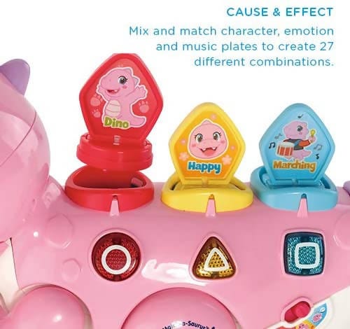 Vtech Learn & Dance Dino Pink - 80-518753 Pie's Variety Store