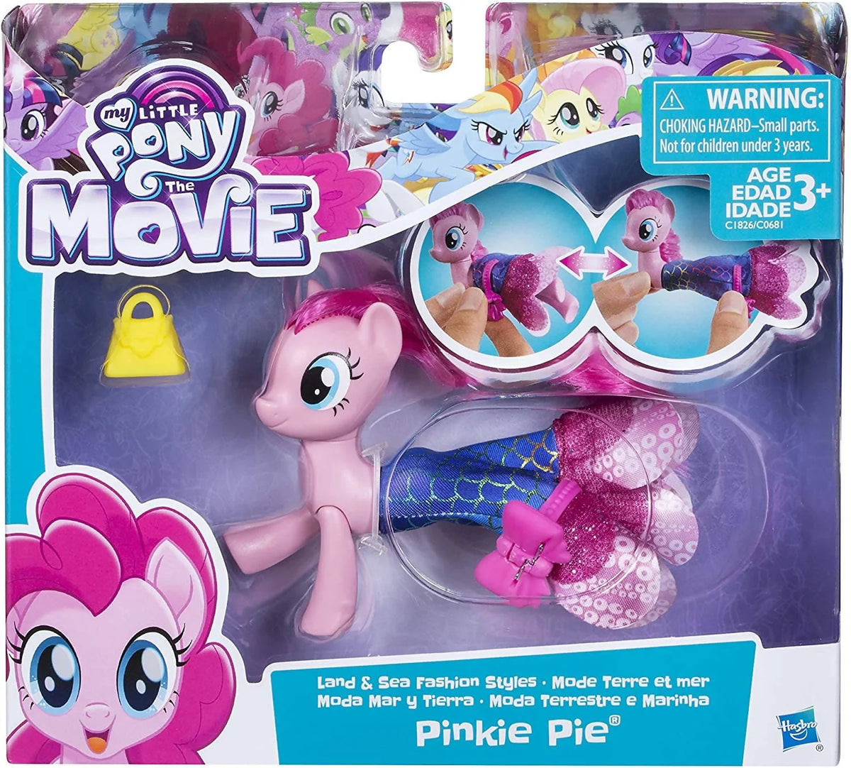 My Little Pony The Movie Land & Sea Fashion Styles Pinkie Pie - 630509532469 Pie's Variety Store