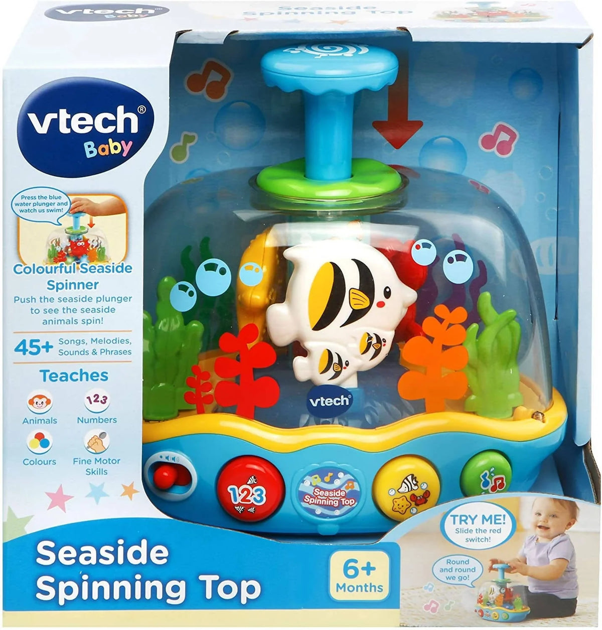 VTech Seaside Spinning Top - 80-508903 Pie's Variety Store