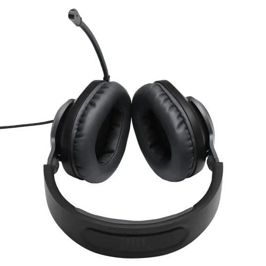JBL Quantum 100 Wired over-ear gaming headset with flip-up mic - JBLQUANTUM100BLKAM Pie's Variety Store