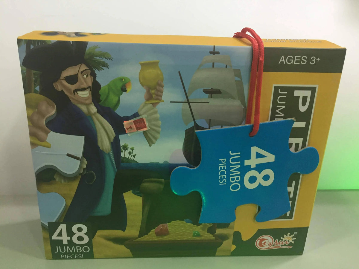 Pirate Jumbo Floor Puzzle -88101 Hannah Frederick