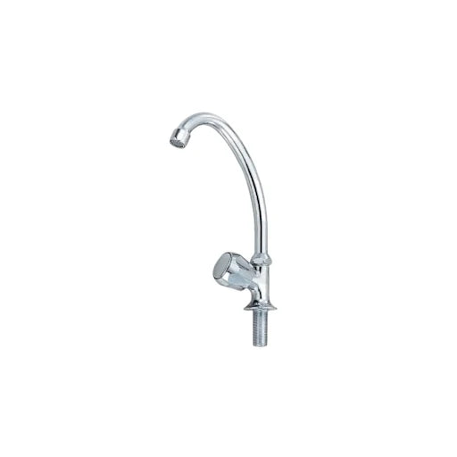 Chrome Finish Goose Neck Tap