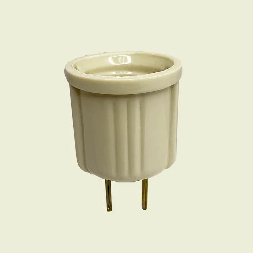 COOPER IVORY 2 PIN ADAPTOR - 736V-BOX MEGA