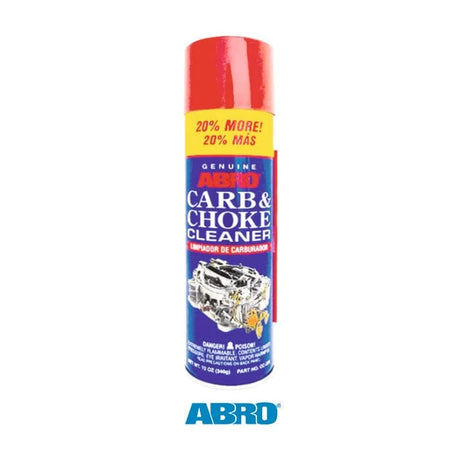ABRO Caburator & Choke Cleaner: Improves hard starts and rough idling - MAC00184 MEGA