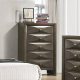 Salano 5-Drawer Rectangular Chest Mod Grey - 215885 Pie's Variety Store