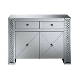 2-Drawer Accent Cabinet Clear Mirror - 951050 Pie's Variety Store