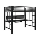 Avalon Full Workstation Loft Bed Black - 460023 A-Z Store Nadia