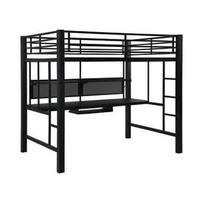 Avalon Full Workstation Loft Bed Black - 460023 A-Z Store Nadia