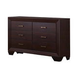 Dorian Upholstered Queen Bed Brown 4PC Set - SET4PC300762Q Pie's Variety Store