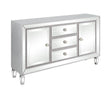 3-Drawer Accent Cabinet Silver - 950825 Pie's Variety Store