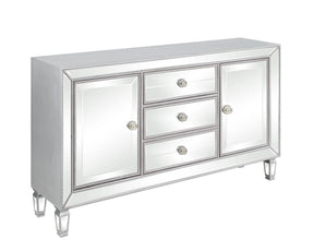 3-Drawer Accent Cabinet Silver - 950825 Pie's Variety Store