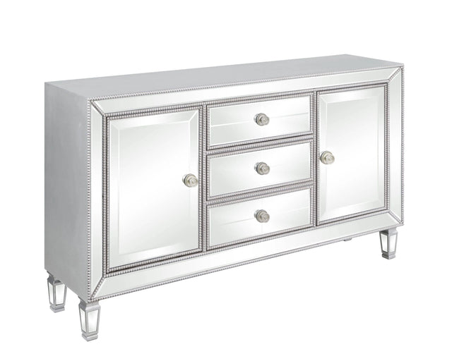 3-Drawer Accent Cabinet Silver - 950825 Pie's Variety Store