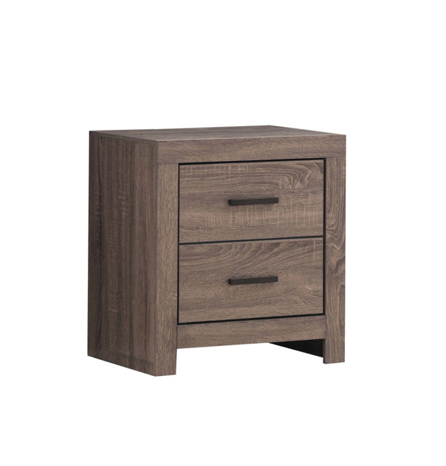 Brantford 2-Drawer Nightstand Barrel Oak - 207042 Pie's Variety Store