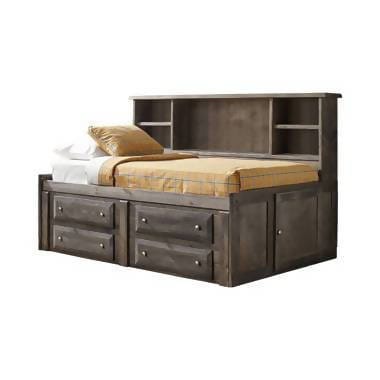 Wrangle Hill Twin Storage Daybed Gun Smoke - 400840T A-Z Store Nadia