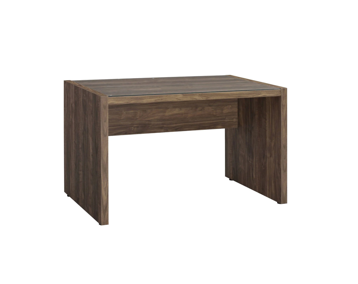 Luetta 48-Inch Rectangular Writing Desk Aged Walnut - 805621 Pie's Variety Store