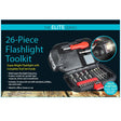 The Elite Series 26 Piece Flashlight Toolkit