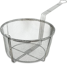 Royal Industries Fryer Basket Round 11.5 inches If deep frying just about anything sounds like a good way to drum up business in your restaurant Update International has just the product to suit your needs-RoyFB11RD Hannah's Variety Store
