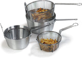 Royal Industries Fryer Basket Round 11.5 inches If deep frying just about anything sounds like a good way to drum up business in your restaurant Update International has just the product to suit your needs-RoyFB11RD Hannah's Variety Store