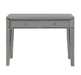 2-Drawer Console Table Grey And Champagne - 950936 Pie's Variety Store