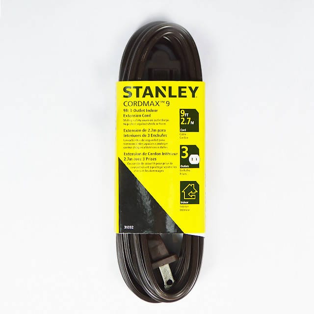 Stanley Electrical 15 Feet Cordmax Extension Cord