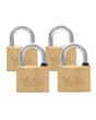 Yale Brass Padlock 110-40mm 4pack - 0010491 Mega