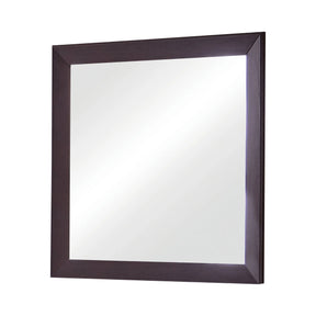 Kauffman Rectangular Mirror Dark Cocoa - 204394 Pie's Variety Store