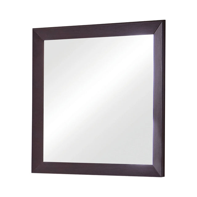 Kauffman Rectangular Mirror Dark Cocoa - 204394 Pie's Variety Store