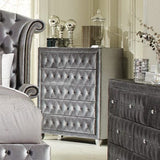 Deanna 5-Drawer Rectangular Chest Grey Collection: Dress Up Your Space With Chic