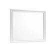 Barzini Rectangle Dresser Mirror White - 205894 A-Z Store Nadia