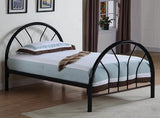 Marjorie Twin Bed Black - 2389B A-Z Store Nadia
