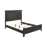 Newberry Eastern King Panel Bed Bark Wood - 205431KE Pie's Variety Store