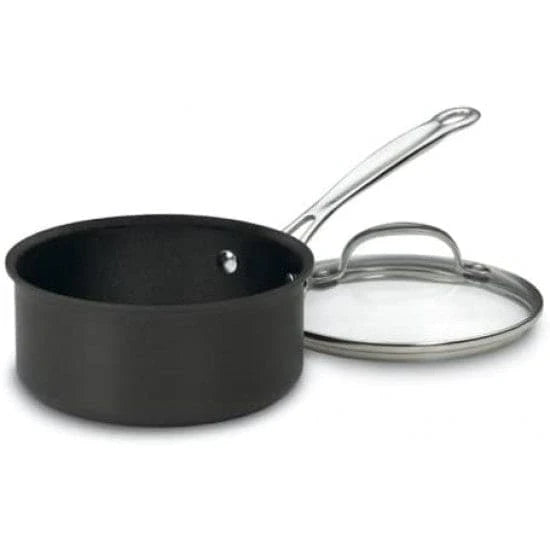 CUISINART CHEF'S CLASSIC™ NONSTICK HARD ANODIZED 1.5 QUART SAUCEPAN WITH COVER- CU-619-16 Elegant AccScents