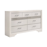 Miranda Queen 2-Drawer Storage Bed White 4PC Set - SET4PC205111Q Pie's Variety Store