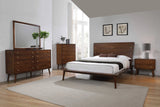 Wenham Queen Platform Bed Burnt Sugar - 222601Q Pie's Variety Store