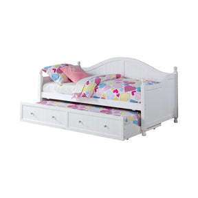 Twin Daybed With Trundle White - 300053 A-Z Store Nadia