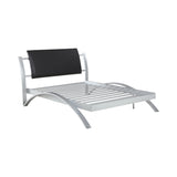 Leclair Full Metal Bed Black And Silver - 300200F A-Z Store Nadia