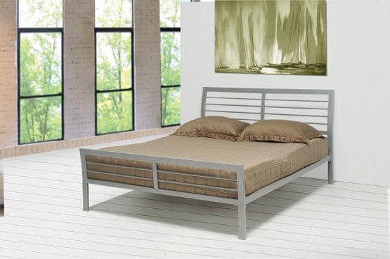 Cooper Full Metal Bed Silver - 300201F A-Z Store Nadia