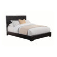 Conner Full Upholstered Panel Bed Black - 300260F A-Z Store Nadia