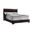 Conner Twin Upholstered Panel Bed Dark Brown - 300261T A-Z Store Nadia