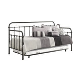 Daybed With Trundle Dark Bronze - 300398 A-Z Store Nadia