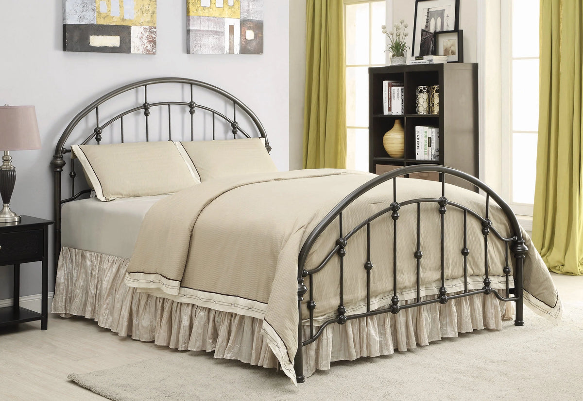 Rowan Queen Bed Dark Bronze - 300407Q A-Z Store Nadia