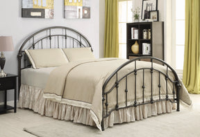 Rowan Eastern King Bed Dark Bronze - 300407KE A-Z Store Nadia